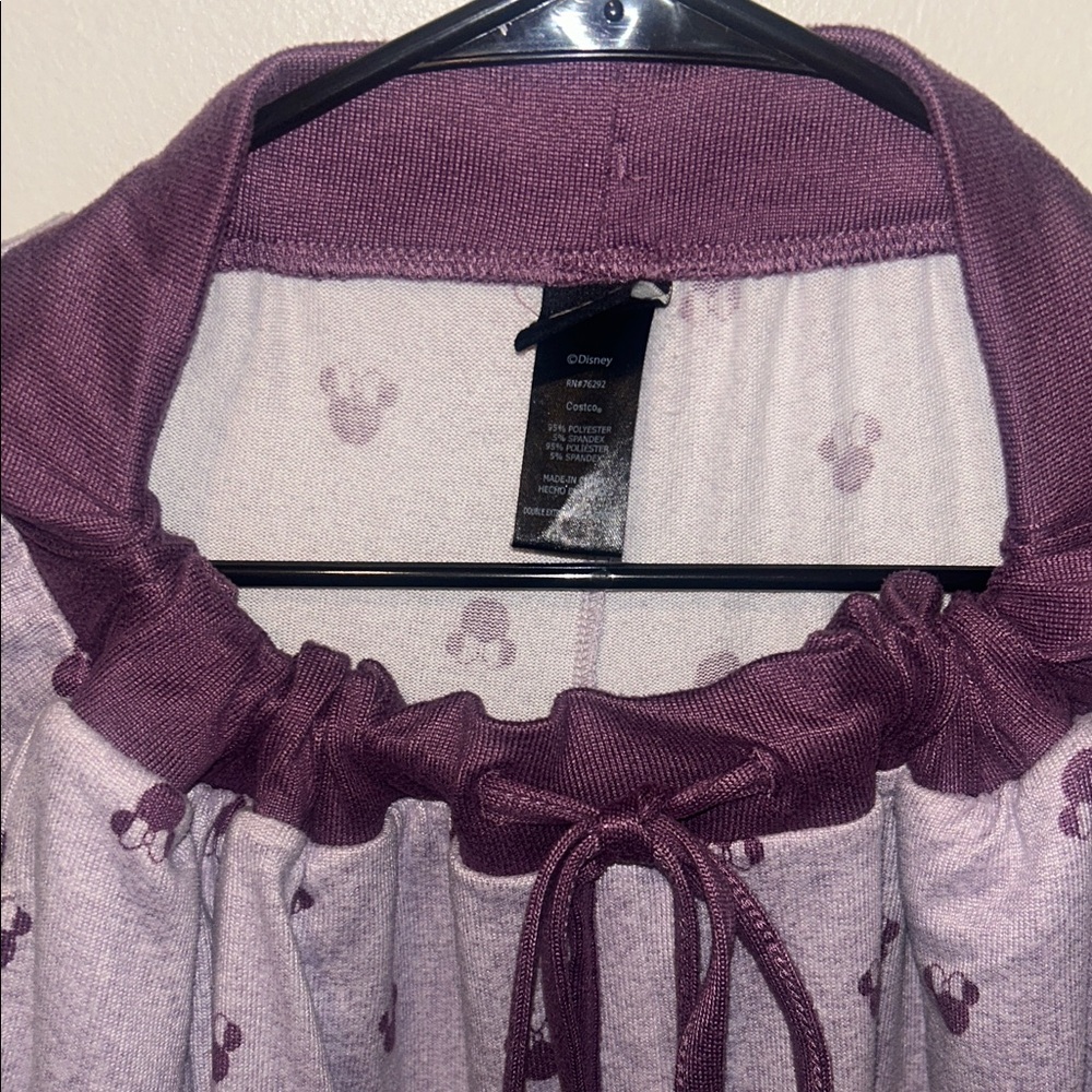 Disney Purple and Maroon Pajama Set - Picture 8 of 12
